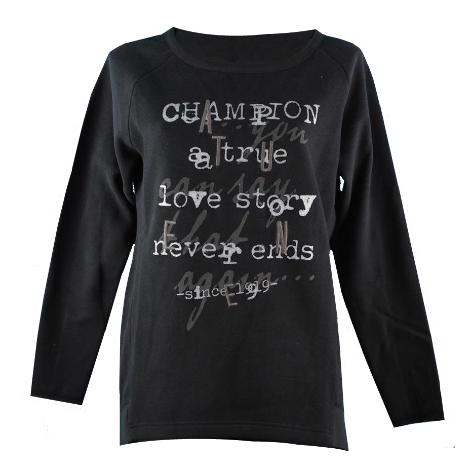 Champion sweater vrouwen on sale letra