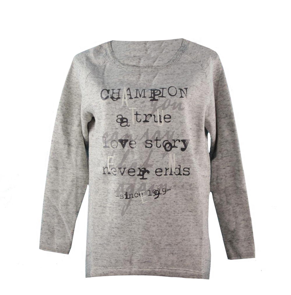 Champion sweater 2025 vrouwen letra