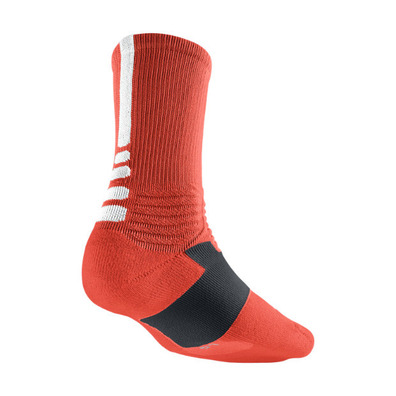 Calcetines Nike Hyper Elite Basket Crew (881/naranja/blanco)