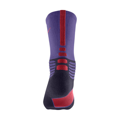 Calcetines Nike Hyper Elite Basket Crew (556/purple/rojo)