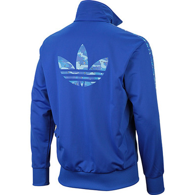 Adidas Chaqueta Firebird Camo-TT (azul)