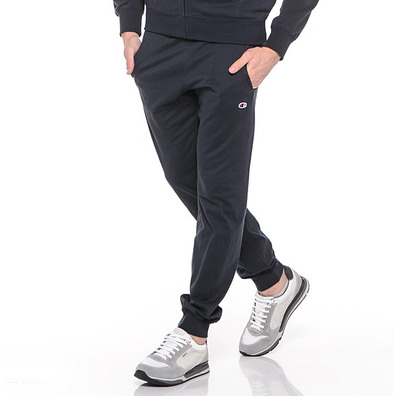 Champion Pantalón Athletic Rib Cuff Logo (marino/gris)