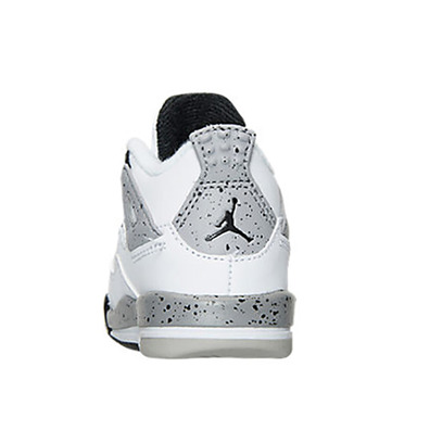 Jordan 4 Retro Bt "White Cement" (104/white/red/black/silver)