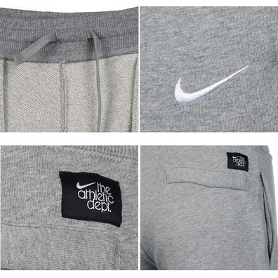 Pantalón Nike Squad FT Open Hem (063/gris)