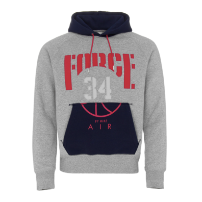 Nike Sudadera BB Force 34 Hoody (069/gris/marino/rojo)