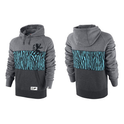 Sudadera Capucha Lebron Safari PRT (091/gris/azul/antracita)