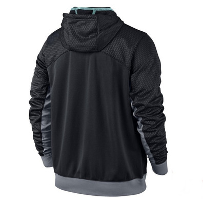 Sudadera Cap Kobe Dominator Hero Full-Zip (010/negro/menta/gris)