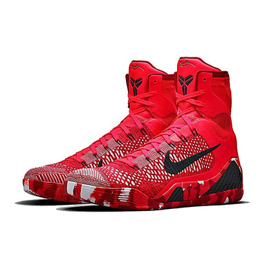 Kobe 9 Elite "Christmas" (600/brightcrimson/negro/blanco)