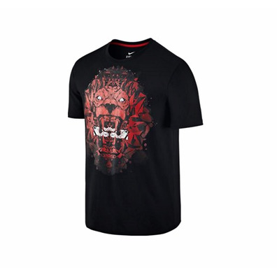 Camiseta Lebron Lion (010/negro/rojo)