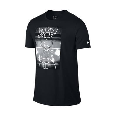 Nike Camiseta Court Plays (010/negro/blanco)