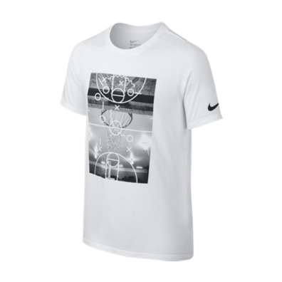 Nike Camiseta Niñ@ Dress To Play (100/blanco/negro)