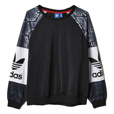 Adidas Originals Sudadera Cuello Redondo "Black Snake" (negro/multicolor)