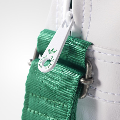 Adidas Originals Bolso Airliner Perforated (blanco/verde)