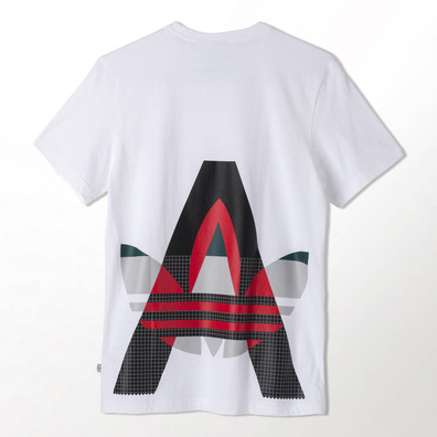 Adidas Originals Camiseta  Back Layered (blanco)