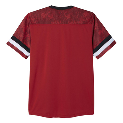 Adidas Camiseta Dame Floral (rojo/negro)