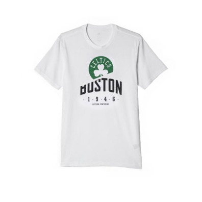 Adidas NBA Niño Camiseta Basics Boston (blanco/verde)