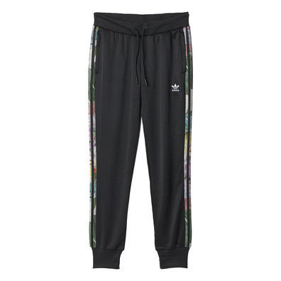 Adidas Originals Mujer Flock Training Pantalón Floral (negro)