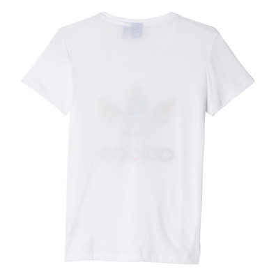 Adidas Originals Camiseta Mujer Bird Logo (blanco/multicolor)