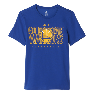 Adidas Camiseta Youth 3 NBA Golden State Warriors (azul/amarillo)