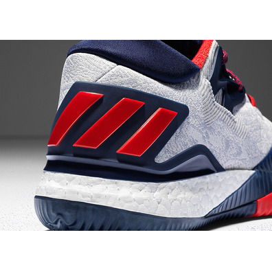 Adidas Crazylight Boost Low 2016 James Harden "Rio 2016" (white/scarlet/navy)