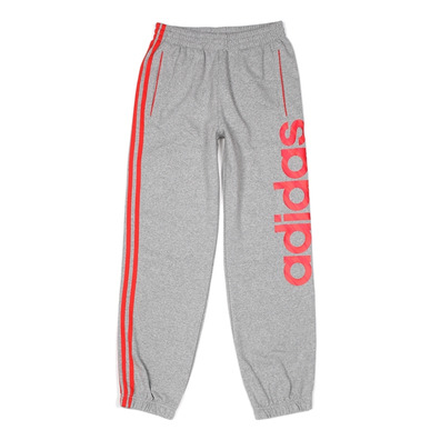 Adidas Pantalón Niño Recharged (gris/rojo)