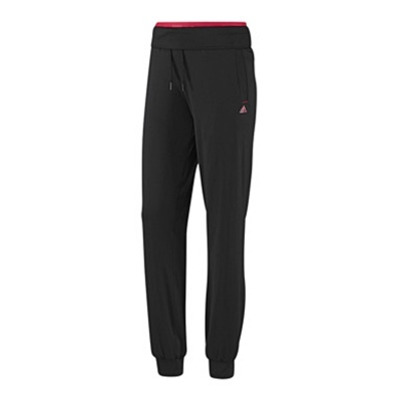 Adidas Pantalón Mujer Clima YG (Negro/Rosa)