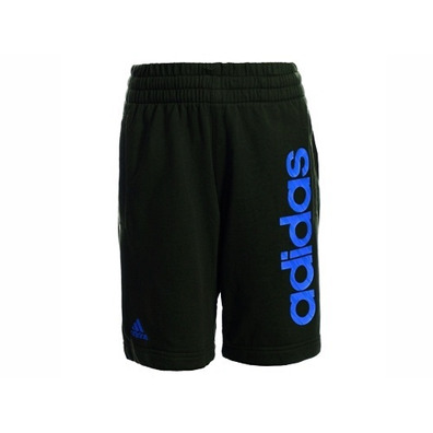 Adidas Pantalón Niño YB S KN (Negro/Azul)