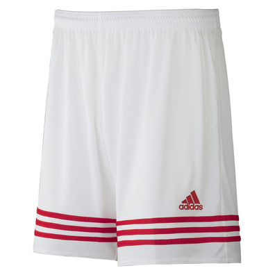 Adidas Short Niñ@ Entrada 14 Short   (blanco/rojo)