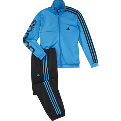 Adidas Chándal Young Boys Tracksuit Linear Knitted (Azul/Negro)