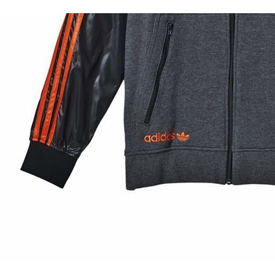 Adidas Originals Sudadera Colorado ZIP H (gris/negro/naranja)