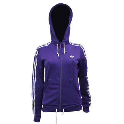 Adidas Chaqueta Flock Track Top (berenjena)