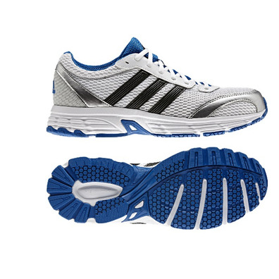 Adidas Running Vanquish 6 (blanco/plata/negro/azul)