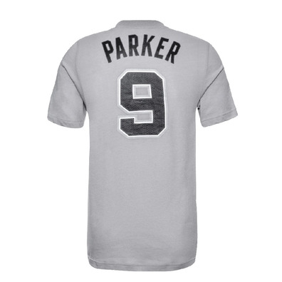 Adidas NBA Camiseta Gametime Tony Parker (gris/negro)