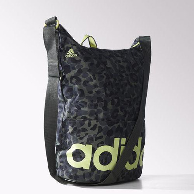 Adidas Bolso Linear Performance Shou (verdecamo/lima)