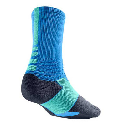 Calcetines Nike Hyper Elite Basket Crew (433/azul/turquesa/negro)