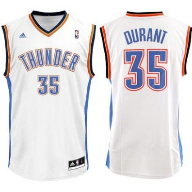 Adidas Camiseta Réplica Kevin Durant (blanca)