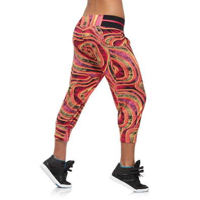 Reebok Capri Mujer Own Mix (rosa/negro/ama)