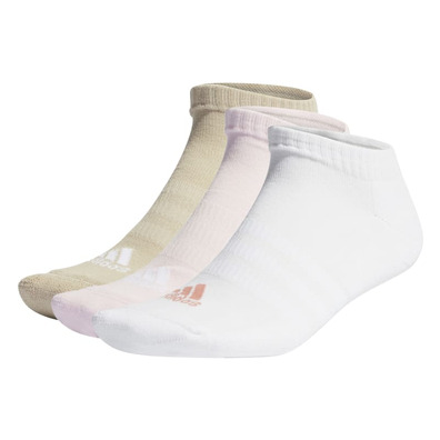 Adidas Cushioned Low-Cut Socks 3 Pairs "Clear Pink"