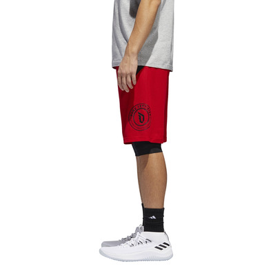 Adidas Dame Dolla 2 in 1 Short (Scarlet)