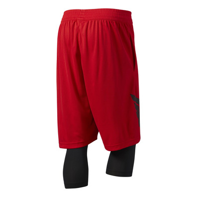 Adidas dame foundation 2-in-1 shorts hotsell