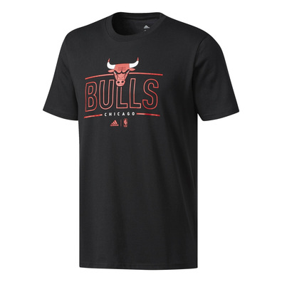 Adidas NBA Chicago Bulls Graphic 3 Tee (negro)