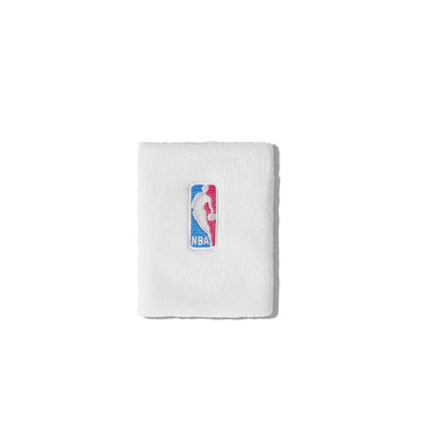 Adidas NBA Set Muñequeras y Cinta (blanco)