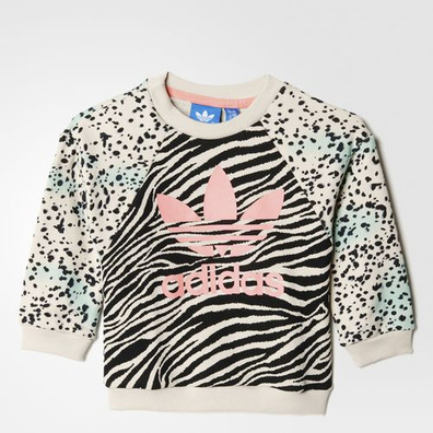 Adidas Originals Chándal Bebé YWF Crew (multicolor/ray pink)