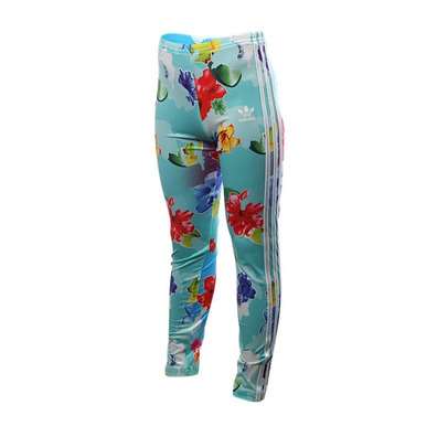 Adidas Originals Flower Leggings AOP J (Multicolor/White)