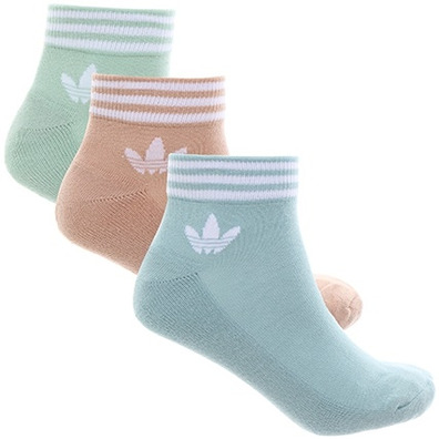 Adidas Originals Trefoil Ankle Stripes 3pp