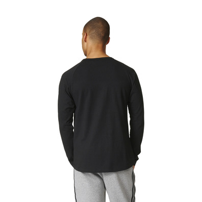 Adidas Originals Trefoil L/S Tee (Black / white)