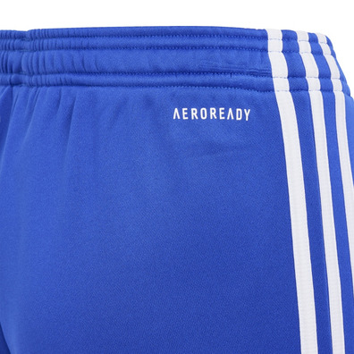 Adidas Train Essentials Aeroready 3 Stripes  Pant "Blue"