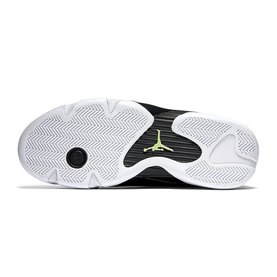 Air Jordan 14 Retro "Indiglo" (005/black/white/vivid green)