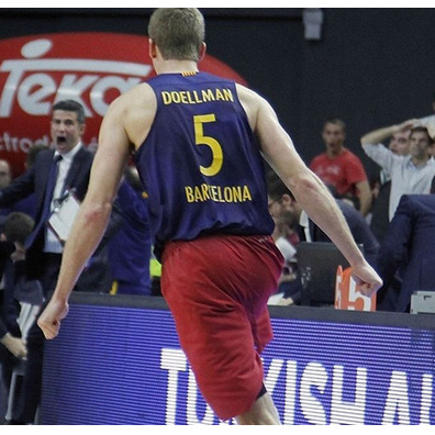 Camiseta Réplica #5# Doellman Barcelona Basket