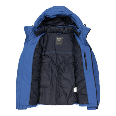 Campagnolo Men's Down Jacket with Sorona Aura Flock "Steelblue"